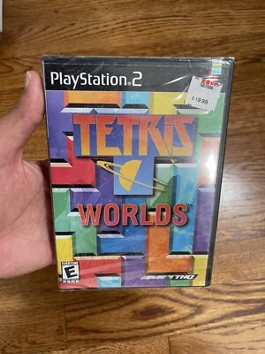 Tetris Worlds PS2 Sony PlayStation 2 THQ Rated E Brand New Sealed Video Game - Image 1 of 4
