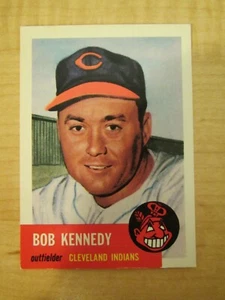 1991 Topps Archive 1953 reimpresión Bob Kennedy #33 Cleveland Indians - Imagen 1 de 2