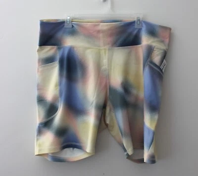 Pantalones Cortos de Motociclista Old Navy Para Mujer Cintura Alta Potencia Suave Multicolor 3X Nuevos con Etiquetas Foto 1 de 4