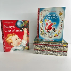 Christmas, Winter Little Golden Books-Lot of 18 (Hardcover) - Picture 1 of 12