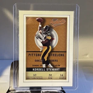 2002 Fleer Authentix Front Row #56 Kordell Stewart - Bild 1 von 2