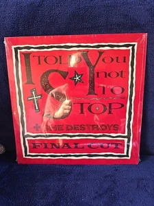 Final Cut, I Told You Not to Stop, She Destroys, 12" vinyl record, Sealed New - Picture 1 of 2