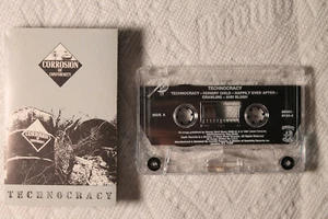 Corrosion Of Conformity Technocracy US orig' DEATH cassette 1987 Hardcore TESTED - Picture 1 of 1