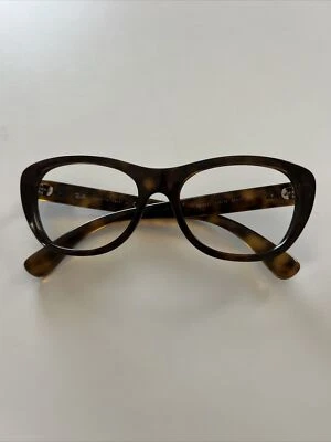Gafas de sol Ray-Ban RB 4227 55 mm SOLO MARCO marrón tortuga ojo de gato hechas en Italia Foto 1 de 4