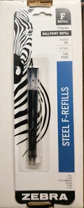 Zebra Stahl F-Minen, 0,7 mm fein, für F301, F301 Compact, A-301A, F-401, F-701 - Bild 1 von 2