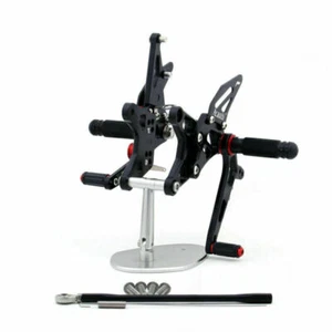 Racing pedane arretrate Standard rovesciato per Kawasaki ZX6R ZX 6R 09-20 Oro S1 - Foto 1 di 4