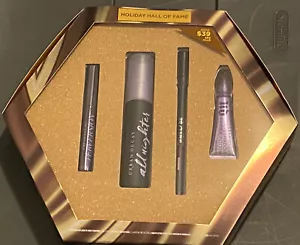 URBAN DECAY HOLIDAY HALL OF FAME 4pc Set Eyeshadow Primer Eye Liner SettingSpray - Picture 1 of 3