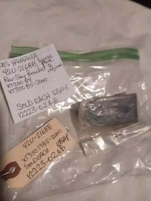 NOS Yamaha 42U-21688 License Plate Bracket XT250 XT350 New OEM - Image 1 of 3