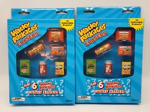 (Two Boxes) 2011 Topps Wacky Packages Erasers 12 Collectible Erasers - Picture 1 of 4