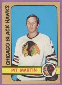 1972 72-73 OPC O-PEE-CHEE CHICAGO BLACK HAWKS PIT MARTIN #24 EXCELLENT - Picture 1 of 2