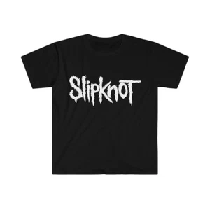 CAMISETA BANDA SLIPKNOT LOGOTIPO NU METAL BRILLO EN LA OSCURIDAD DISPONIBLE UNISEX TAYLOR - Imagen 1 de 5