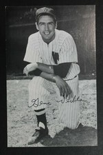 Gene Verble (d.2017) Washington Senators Signed Autographed 4x6 Photo 