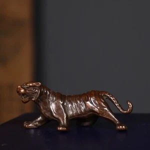 Antique copper tiger - Picture 1 of 9