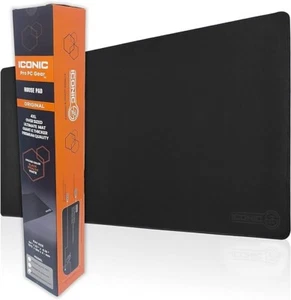 Iconic XXL Extended Gaming Mauspad/Matte 40"x18" (Schwarz) - Stealth - Bild 1 von 6