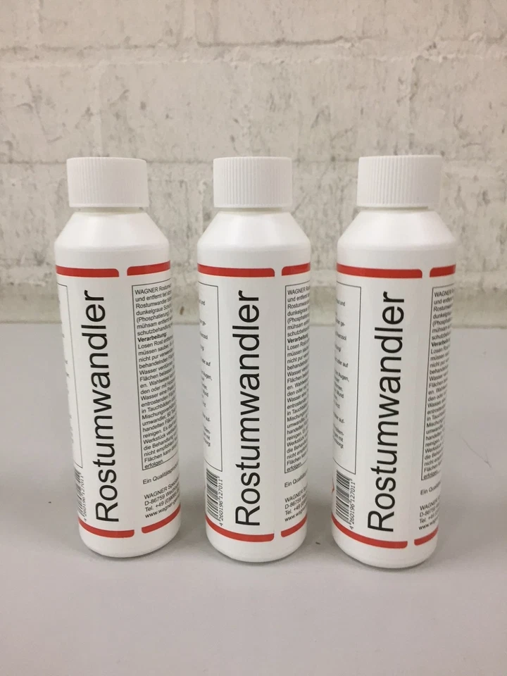 Wagner Spezialschmierstoffe 3 x  Rostumwandler 250 ml - Bild 1 von 1