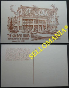POSTCARD USA THE GOLDEN LAMB OHIO 'S OLDEST INN & RESTAURANT LEBANON CC05261 UK - Picture 1 of 1