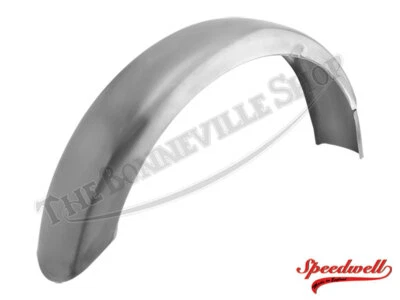 Triumph T100 TR6 T120 Rear Mudguard Razor Edge Mild Steel Speedwell 1964-67 P... - Image 1 of 4