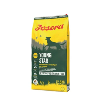 JOSERA YoungStar (12,5 kg) | getreidefreies Trockenfutter für Welpen - Bild 1 von 4