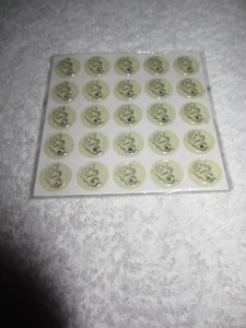 Weddingstar Epoxy (25) Stickers Butterfly - Picture 1 of 2