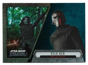 2016 Topps Star Wars Evolution Blue Lightsaber Parallel #92 Kylo Ren  - Picture 1 of 1
