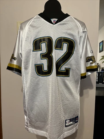 Reebok NFL Jacksonville Jaguars White Maurice Jones Drew Jersey Youth X-Large Cover