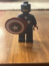 Lego Captain America Minifigure Marvel 6865