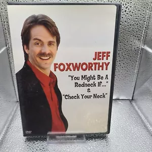 Jeff Foxworthy DVD You Might Be A Redneck If / Check Your Neck Stand Up Comedy - Picture 1 of 1