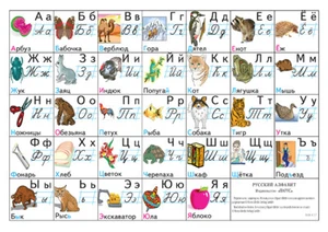 Русский алфавит. Russische Alphabet #486 Blatt DIN A4 - Bild 1 von 1