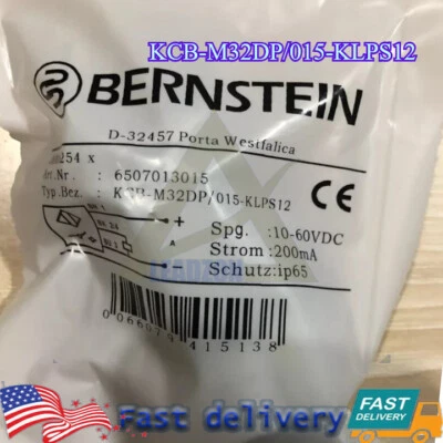 1pcs KCB-M32DP/015-KLPS12 for Bernstein Proximity Switch Sensor New fast ship - Image 1 of 4