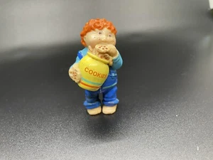 Miniature Cabbage Patch Kid With Cookie Jar Figurine Boy Doll Plastic - Picture 1 of 8