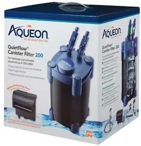 Aqueon QuietFlow Canister Filter - Freshwater, Saltwater - 55 gallon - Picture 1 of 1