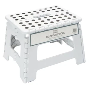 11 Folding Step Stool for Adults and Kids Holds up to 300 LbsNon-Slip Folding - Picture 1 of 3