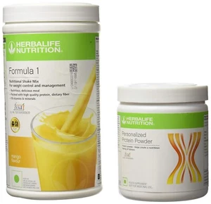 Herbalife Formula 1 Shake 500 g Weight Loss - Mango + Protein Powder 200 g - Picture 1 of 4