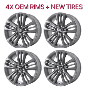 Set of 4 Factory OEM 17" Toyota Camry Wheels – 2015–2017 Grey Finish | Part #751 - Picture 1 of 6