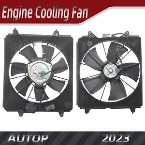 Radiator Cooling Fan Assembly for 2007-2009 Honda CR-V - Foto 1 di 11