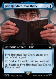 1x - Five Hundred Year Diary - (extended art) - Doctor Who - NM MTG - Picture 1 of 1