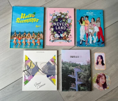 Kpop Albums Lot of 5: Neverland, Hello Summer, IT’Z ICY, Seventeen (Photo Cards) Foto 1 de 4