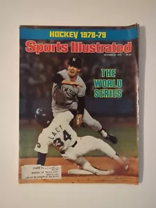 1978 Sports Illustrated October 23 - World Series Yankees vs Dodgers Direct - Picture 1 of 6