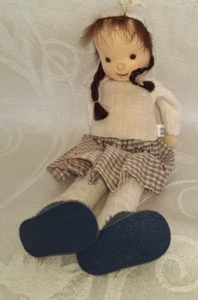 VINTAGE SHACKMAN CLOTH STUFFED BIG SISTER DOLL W/ TAG **SALE** - Picture 1 of 5