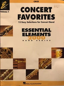 Concert Favorites - Oboe Volume 1 - Essential Elements (Softcover Book) - Picture 1 of 2