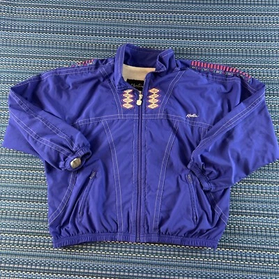 VTG 80s Kaelin Jacket Womens XL Blue Western Embroidered Full Zip Ladies #6540 - Image 1 of 4