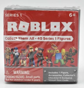 Roblox Series 1 Mystery Blind Box Silver Cube - Factory Sealed - Picture 1 of 6