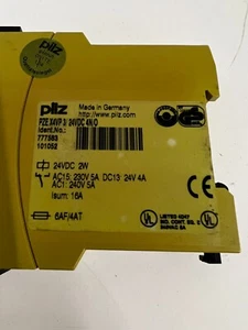 Pilz 777583 PZE X4VP 3/24VDC 4N/O Safety Relay - 30 Day Warranty - Picture 1 of 4