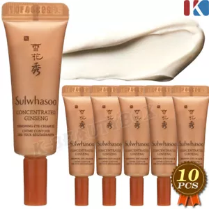 SULWHASOO Concentrated Ginseng Renewing Eye Cream 3ml x 10pcs Korean Skin Care - Picture 1 of 9