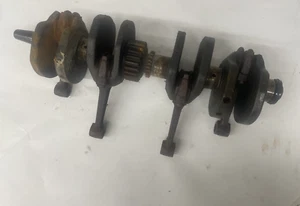 1980 KAWASAKI KZ750E KZ 750 E CRANKSHAFT CRANK SHAFT CONNECTING RODS (PARTS) - Picture 1 of 7