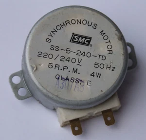 S-5-240-TD AC 220-240V 5RPM 50HZ Synchronous Motor für Mikrowellen m.Metallachse - Bild 1 von 3
