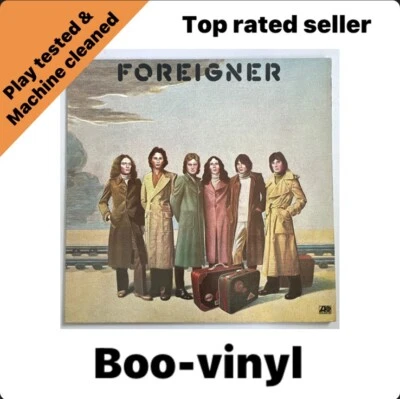 Foreigner - Foreigner  Vinyl LP Record ATL 50356 German Press Vg+ / Ex Condition - Image 1 of 4