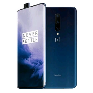 Used OnePlus 7 Pro, Fully Unlocked, 256GB, Blue, C Grade + Poor Batt + Burn - Picture 1 of 4