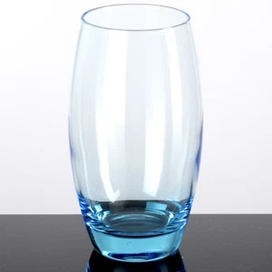 1 (von3) Becher Gläser Vasen Türkis Hellblau 14,7 cm Wasserglas Saftglas Bier - Bild 1 von 5