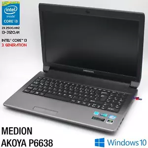 MEDION AKOYA P6638 15.6" CORE I3 3120M 120GB SSD 8GB WINDOWS 10 GEFORCE GT 635M - Foto 1 di 11